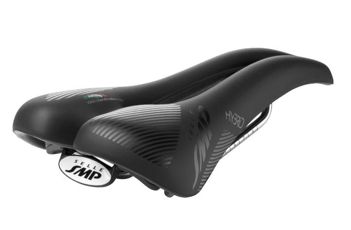 SELLE SMP Sattel "Hybrid" SB-verpackt, weiche Polyurethan-Schaumpolsterung, L275xB140mm, Unisex