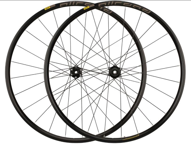 MAVIC ALLROAD DISC CENTER LOCK LAUFRADSATZ schwarz/28" Satz (VR 12x100 + HR 12x142) Shimano