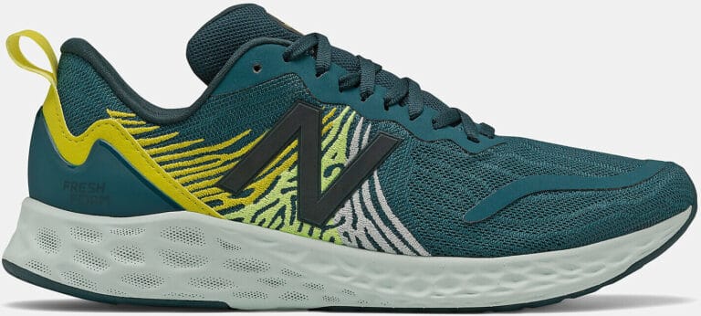 New Balance Fresh Foam Tempo teal/sulpher yellow Herren-Laufschuh