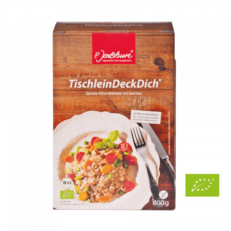 Jentschura gesunde Ernährung Tischlein Deck Dich BIO
