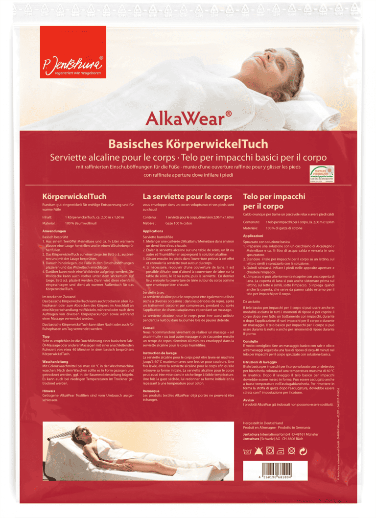 Jentschura Pflegeprodukte 7524 BasischesKörperwickelTuch