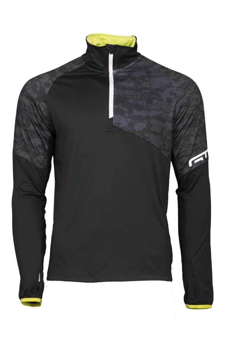 GTS 215012M-10 HZ Sub Print bl H-Skishirt Fleece