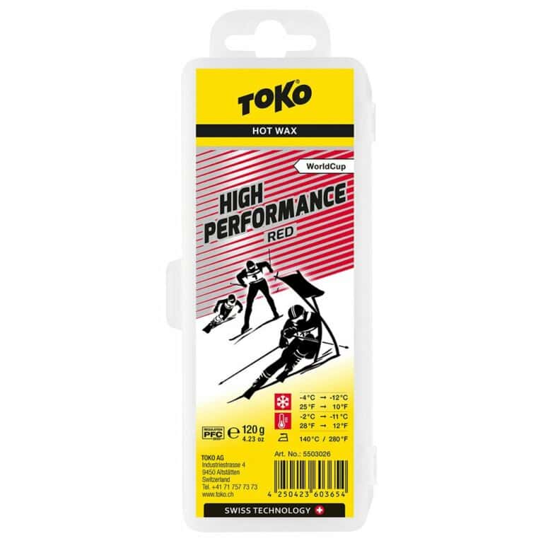 Toko Skiwax 5503026 High Perf. red 120g