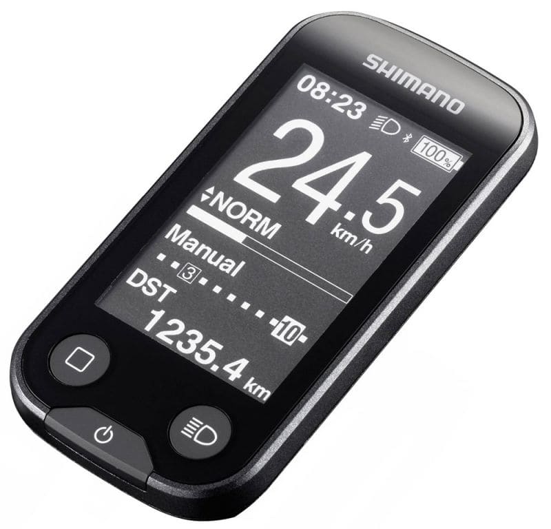 Shimano Radcomputer 671006 Cycle Steps SCE610 inkl. Halterung