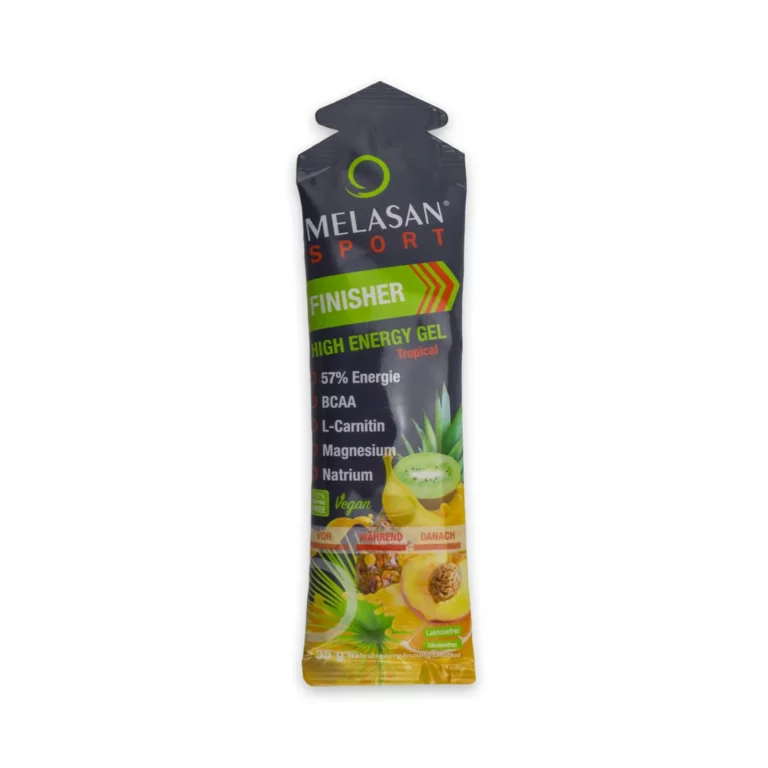 Melasan Gel Sporternährung /// High Energy Gel Finisher Box20