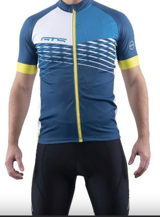 GTS H-Radtrikot KZ GTS 753221M-52 FZ Stripes petr