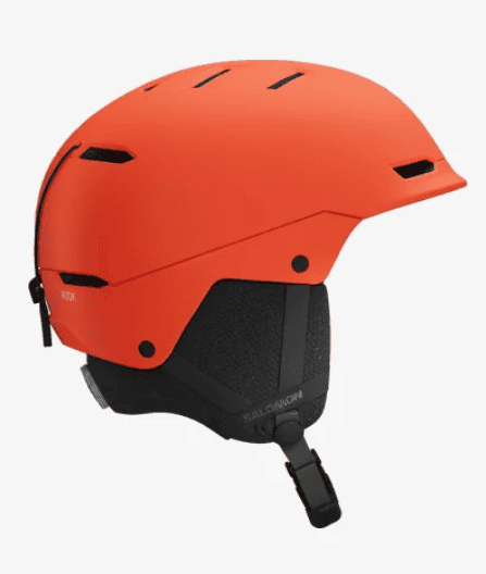 Salomon Skihelm L47612600 HUSK Jr. CherryTomat
