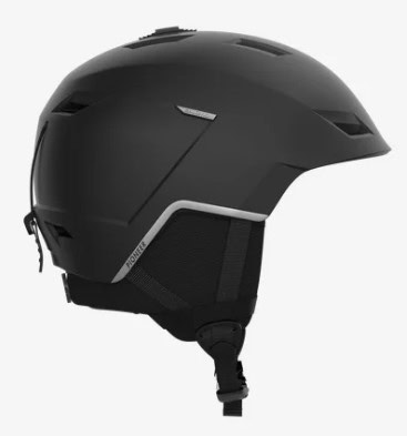 Salomon Skihelm L41158100 Pioneer LT blk silv