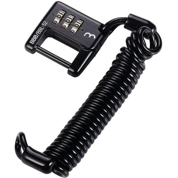 BBB Radschloß mit Nummern B56520 Mini Safe spiralenschlo