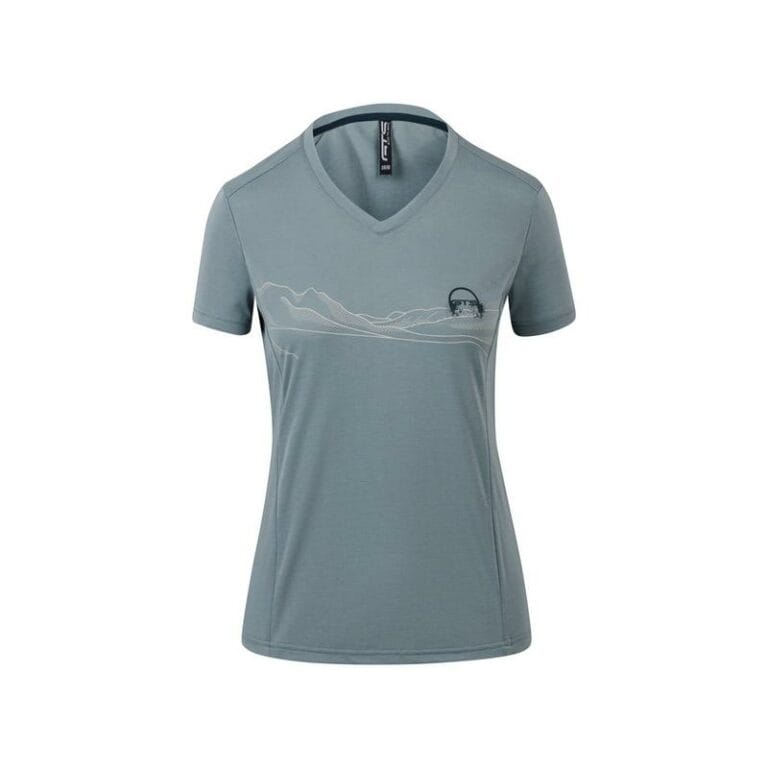 GTS D-Wandershirt GTS 211941L-43 Rayon steel/blu