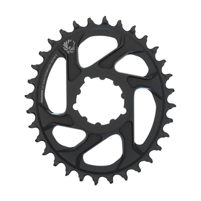 Sram Eagle X-Sync 2 Oval Kettenblatt Direkt Mount Offset 3 Grad schwarz 32 Zähne