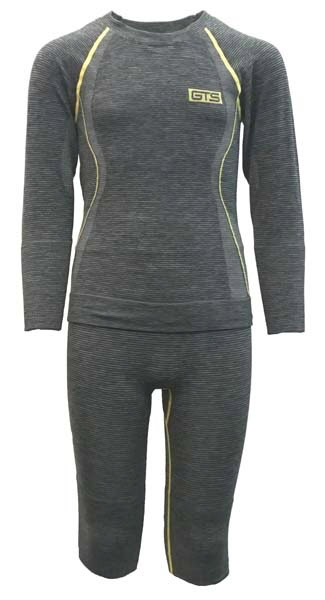 GTS K-Skiunterwäsche Garnitur 1113 K_W9-13 Set Kids grey