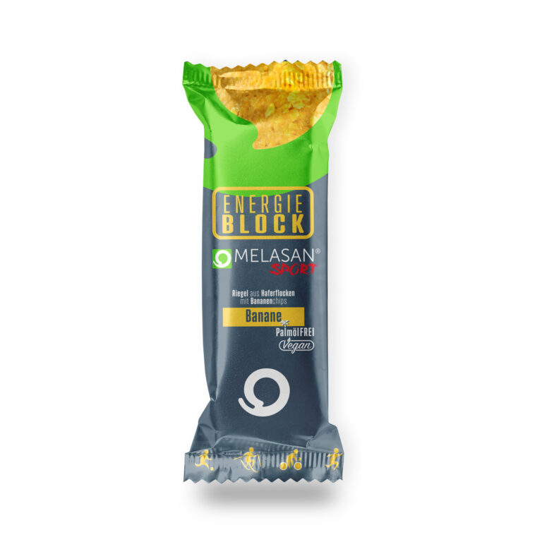 Melasan Riegel Banane Energieblock