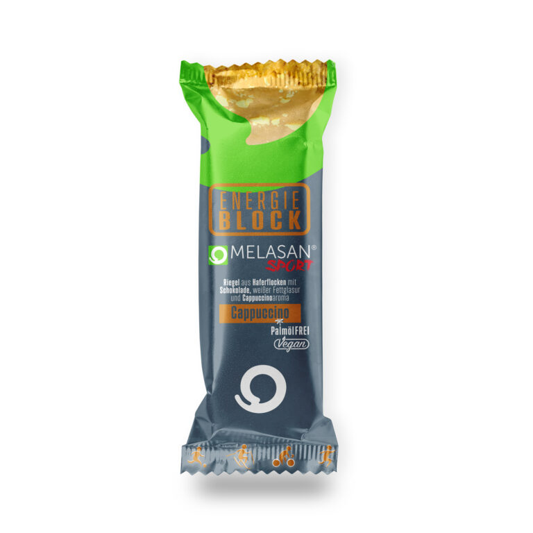 Melasan Riegel Cappuccino Energieblock