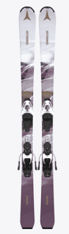 Atomic MAVEN GIRL 130-150 + L 6 GW K-Alpinski White/Lavender