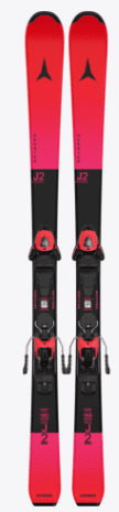 Atomic REDSTER J2 130-150 + L 6 GW  K-Alpinski Red Tension/Black