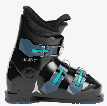 Atomic HAWX KIDS 3 K-Skischuh Black/Teal 19/19,5 MONDO