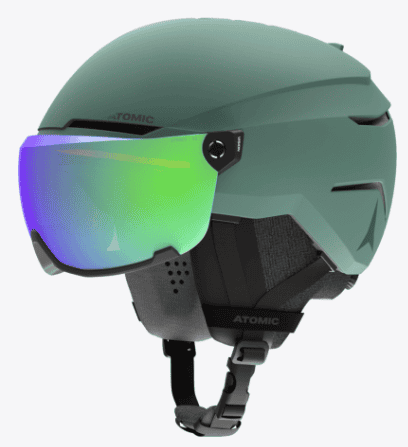 Atomic SAVOR VISOR 1.0 STEREO Skihelm Green