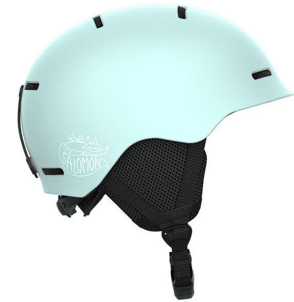 Salomon ORKA Bleached Skihelm Aqua