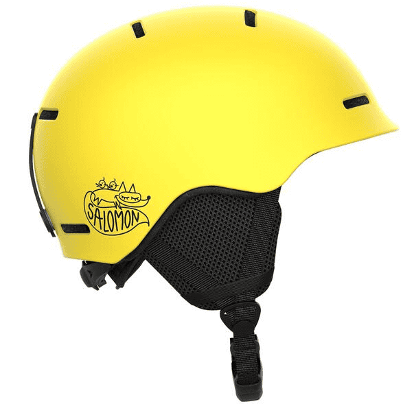 Salomon ORKA Vibrant Skihelm Yellow