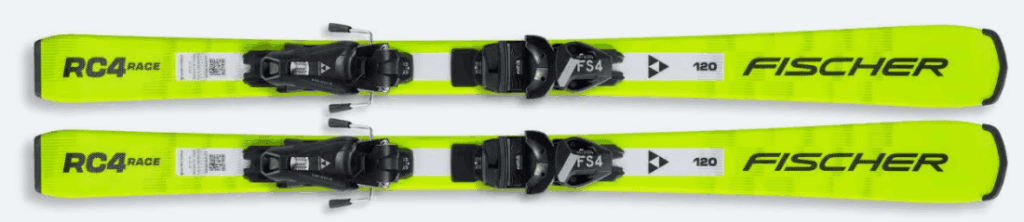 Fischer K-Ski alpin + FS 4 CA JRS P19425 RC4 Race JR