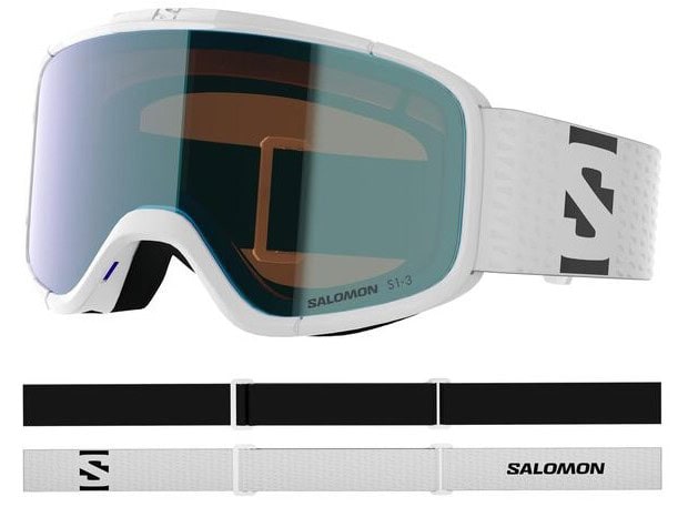 Salomon AKSIUM 2.0 S PHOTO WHITE/Blue Skibrille