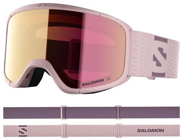 Salomon AKSIUM 2.0 S HEAV.PINK/Ruby Skibrille