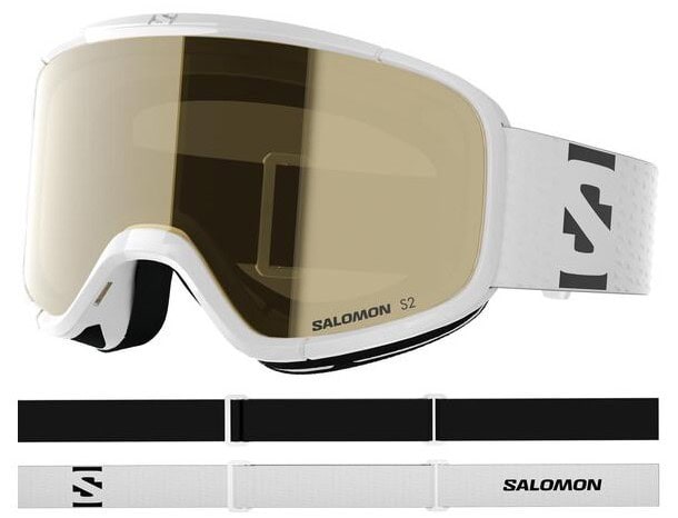 Salomon LUMI ACCESS WHITE/Gold Skibrille