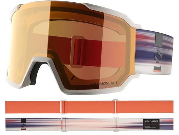 Salomon S/VIEW 3 PHOTO RAINY DAY/Red Skibrille