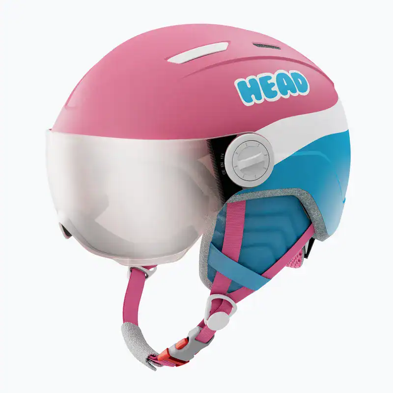 Head Skihelm MAJA Visor pink/blue