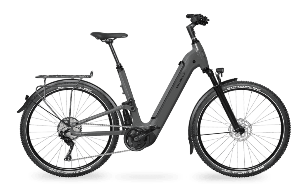 Velo De Ville Elektro SUV Fully 800Wh Eco grey Tiefensteiger