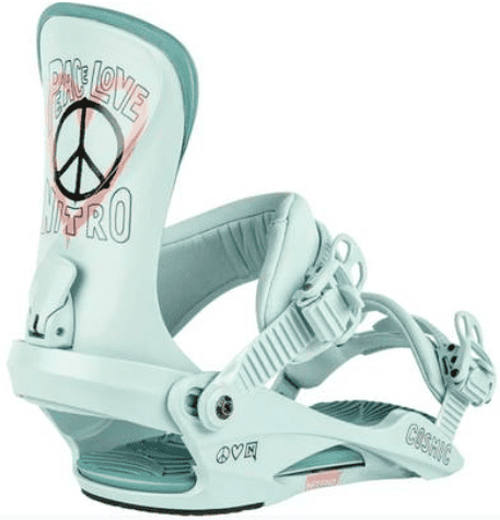 Nitro Cosmic Peace Love Nitro Snowboard-Softbindung