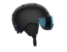 L47298700 ORKA Vis. blk/UnBlue Skihelm