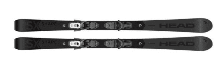 Head E-Ski Alpin 31355601 Shape SX Black Edt SW+PR 11 GW