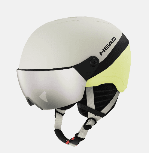 Head Skihelm 328366 YUKI VISOR lime swirl