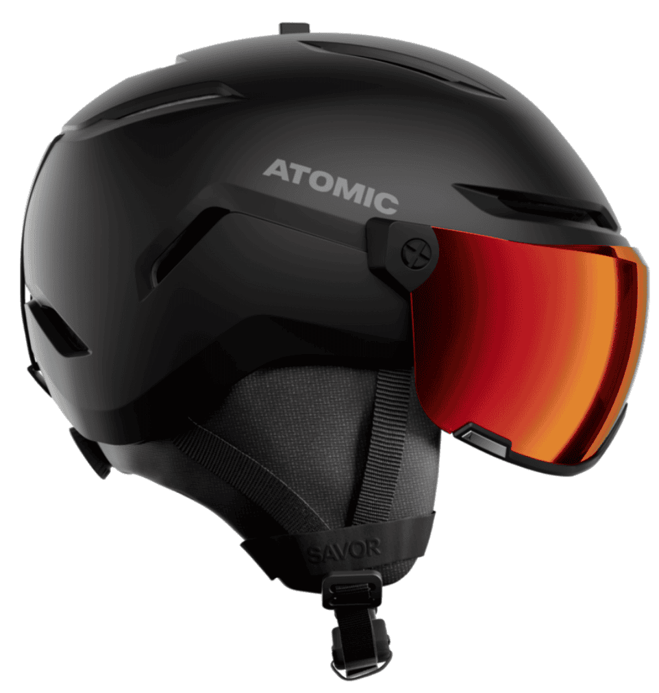 Skihelm Atomic Black AN5006930 Savor Visor Stereo