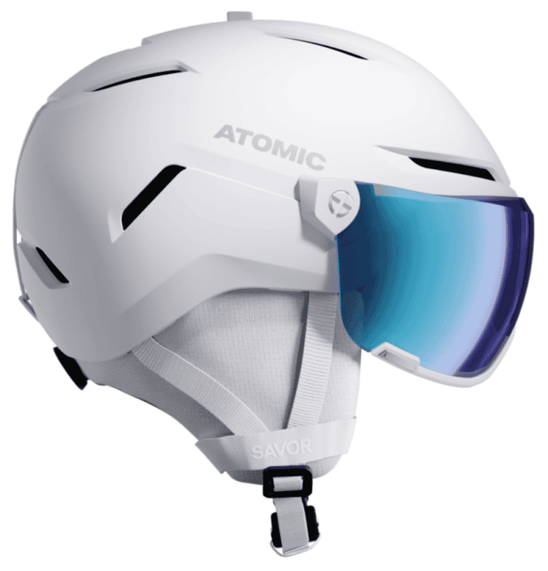 Skihelm Atomic White Heather AN5006932 Savor Visor Stereo