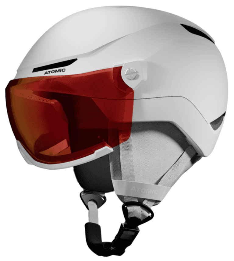 Skihelm Atomic White Heather AN5006744S REVENT VISOR JR