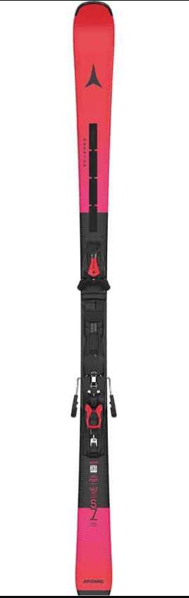 E-Ski Alpin + MI 12 GW Atomic Red Tension/Black  AASS03860 REDSTER S7 RVSK L
