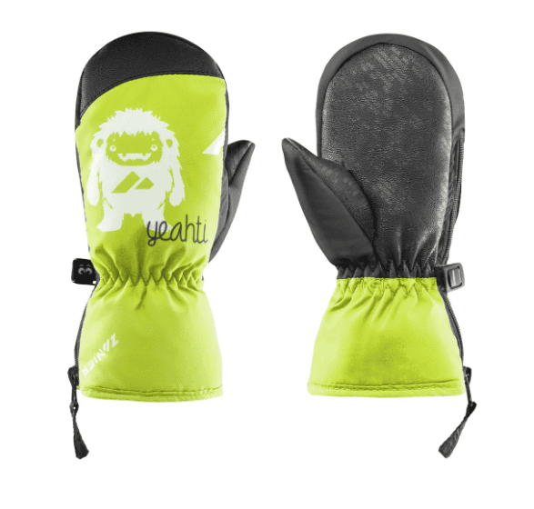 Zanier K-Skihandschuhe 12020-Yeahti. STX Mitten grün