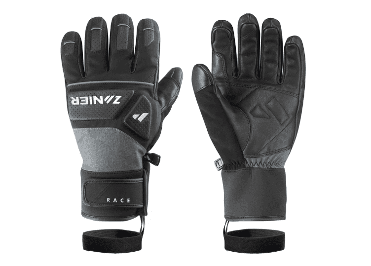 Zanier H-Skihandschuhe 21043 Race-Pro Stx blk/white