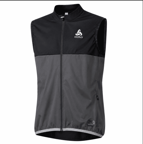 ODLO H-Radjacke, LogicSchwarz Graphite Grey Fahrradjacke Odlo Mistral