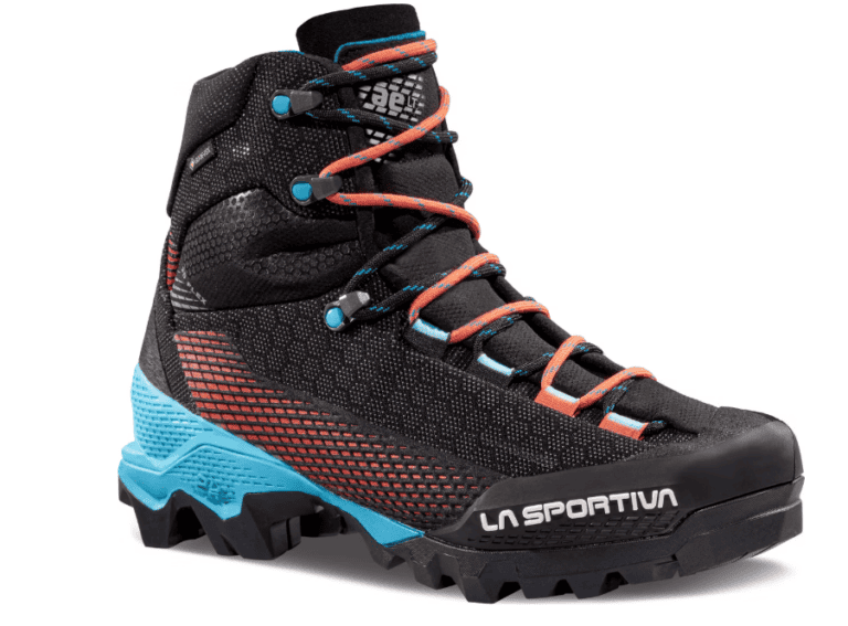 Gut-Buy D-Wanderschuh, Black Hibiscus La Sportiva Aequilibrium Alpin