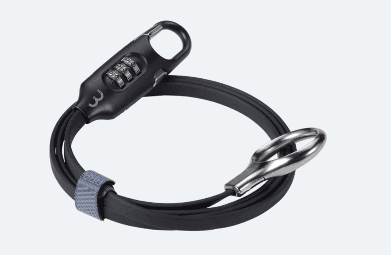 BBB Radschloß mit Nummern, schwarz B565501 LoopSafe BBL-55 3x1.20