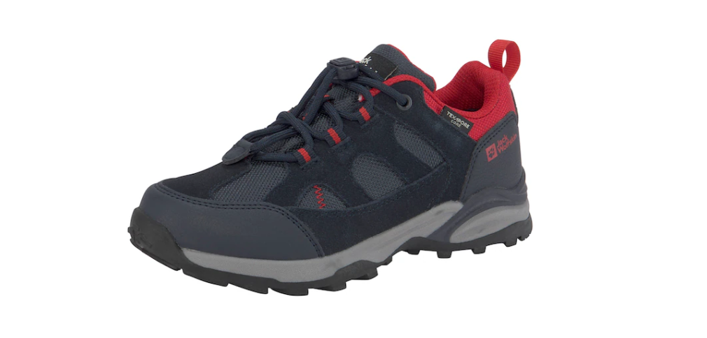 Jack Wolfskin K-Wanderschuh Jack Wolfskin dnk blau/rot