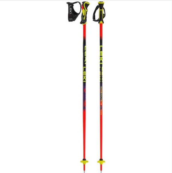 Leki Skistock bright red-violet-neonyellow 65665851 WCR Evo Lite SL TR