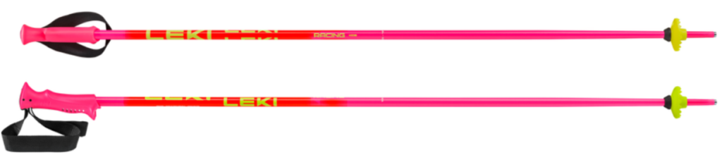 Leki Skistock neonpink-neonorange-neonyellow 65644302 Racing Kids