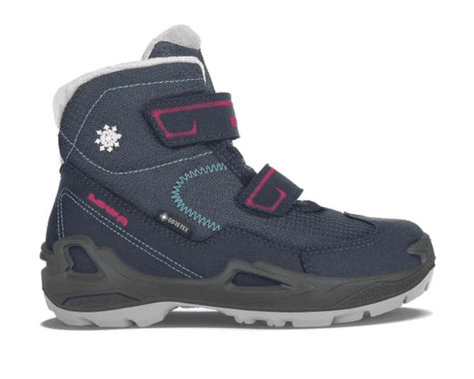 LOWA K-Winterschuh, dnkl blau/rosa 640542 LOWA MILO GTX Mid
