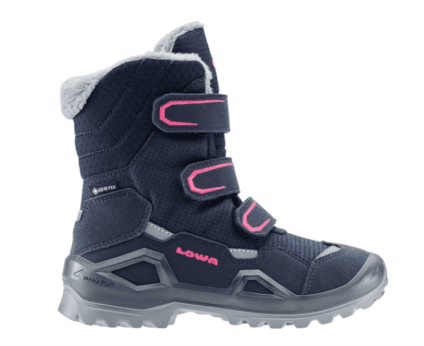 Lowa K-Winterschuh, dnkl blau/rosa 640540 Lowa Milo GTX HI